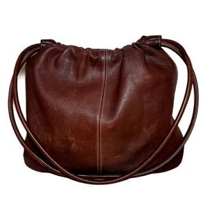 Leather Fossil Shoulder Bag